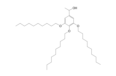 1-(3,4,5-tris-decoxyphenyl)ethanol