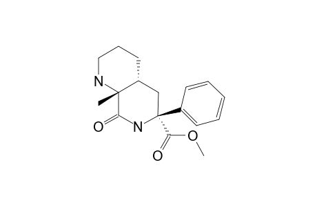 (4aR,6S,8aR)-8-keto-8a-methyl-6-phenyl-2,3,4,4a,5,7-hexahydro-1H-1,7-naphthyridine-6-carboxylic acid methyl ester