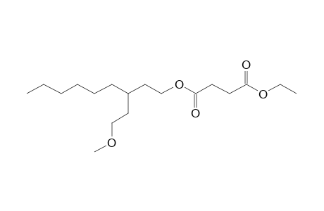 Succinic acid, ethyl 3-(2-methoxyethyl)nonyl ester