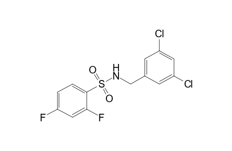 N-(3,5-dichlorobenzyl)-2,4-difluorobenzenesulfonamide