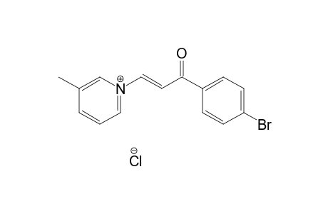 trans-1-[3-(p-bromophenyl)-3-oxopropenyl]-3-picolinium chloride