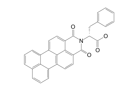 (R)-N-(.alpha.-Carboxyphenylethyl)perylene-3,4-dicarboximide