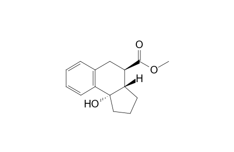 Methyl (3aSR,4RS,9bSR)-9b-hydroxy-2,3,3a,4,5,9b-hexahydro-1H-cyclopenta[a]naphthalene-4-carboxylate