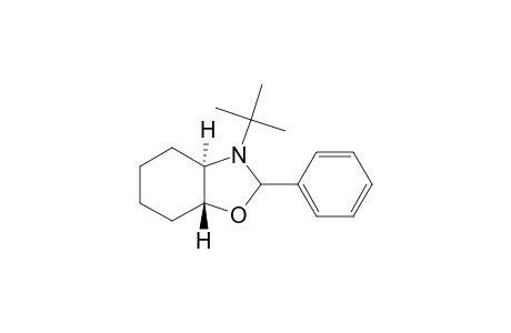 (3a,7a-trans)-octahydro-3-(t-butyl)-2-phenylbenzoxazole