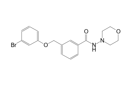 benzamide, 3-[(3-bromophenoxy)methyl]-N-(4-morpholinyl)-