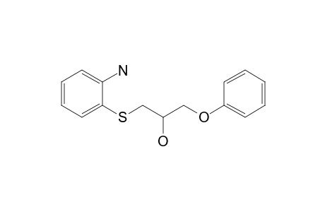 1-(2-Aminophenylthio)-3-phenoxypropan-2-ol