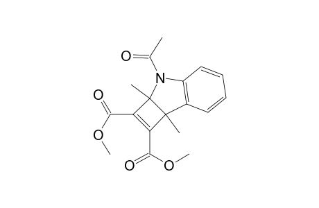 3H-Cyclobut[b]indole-1,2-dicarboxylic acid, 3-acetyl-2a,7b-dihydro-2a,7b-dimethyl-, dimethyl ester