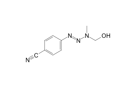 p-[3-(Hydroxymethyl)-3-methyl-1-triazeno]benzonitrile