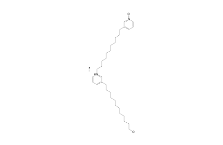 3-(12-HYDROXYDODECYL)-1-[11-(1-OXIDOPYRIDIN-3-YL)-UNDECYL]-PYRIDINIUM-IODIDE