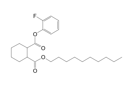 1,2-Cyclohexanedicarboxylic acid, 2-fluorophenyl decyl ester