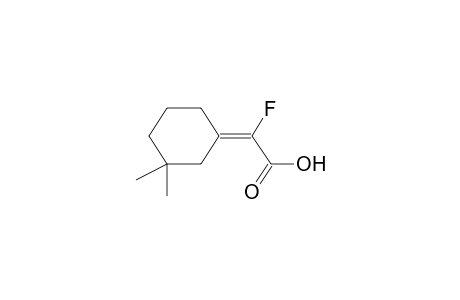 (E)-3,3-DIMETHYLCYCLOHEXYLIDENE-ALPHA-FLUOROACETIC ACID