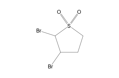 2,3-dibromotetrahydrothiophene, 1,1-dioxide