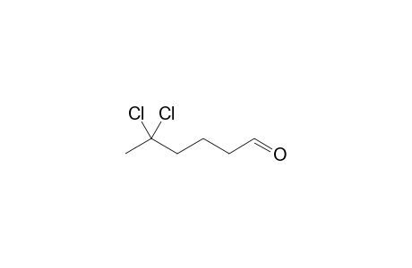 5,5-Dichlorohexanal