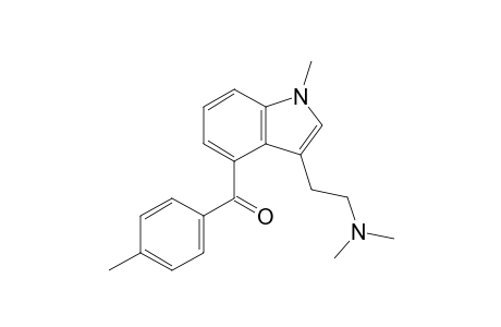 3-(2-Dimethylaminoethyl)-1-methyl-4-(4-methylphenylcarbonyl)-1H-indole