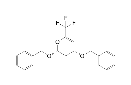 (+,-)-CIS-2,4-DIBENZYLOXY-6-TRIFLUOROMETHYL-3,4-DIHYDRO-2H-PYRAN