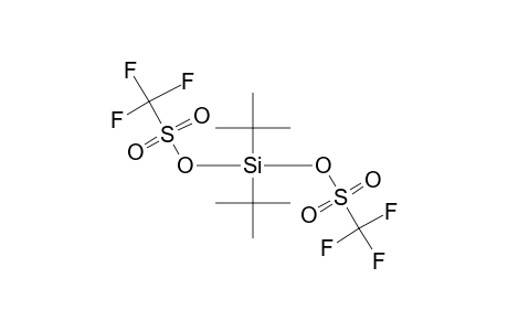 di-tert-butylsilanediol, bis(trifluoromethanesulfonate)