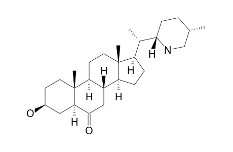 N-DEMETHYLPUQUIETINONE;(22-R,25-S)-22,26-EPIMINOCHOLEST-3-BETA-OL-6-ONE