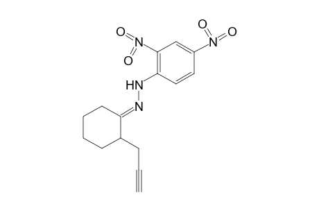 2-(2-propynyl)yclohexanone, (2,4-dinitrophenyl)hydrazone