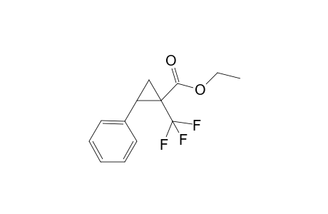 Ethyl (trans)-2-phenyl-1-(trifluoromethyl)cyclopropane-1-carboxylate