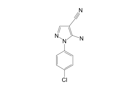 5-Amino-1-(4-chlorophenyl)-1H-pyrazole-4-carbonitrile