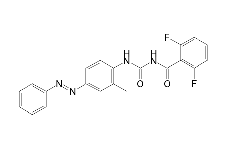 1-(2,6-difluorobenzoyl)-3-[4-(phenylazo)-o-tolyl]urea