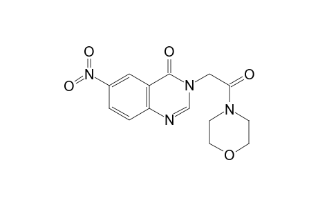 3-(2-Morpholin-4-yl-2-oxo-ethyl)-6-nitro-3H-quinazolin-4-one