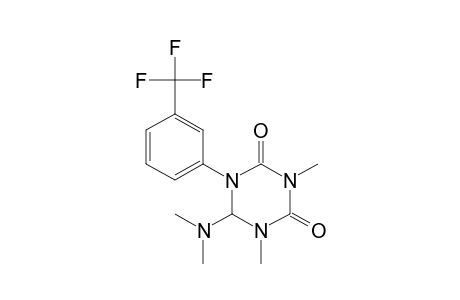 DIHYDRO-1,3-DIMETHYL-6-(DIMETHYLAMINO)-5-(alpha,alpha,alpha-TRIFLUORO-m-TOLYL)-s-TRIAZINE-2,4(1H,3H)-DIONE