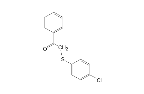 2-[(p-chlorophenyl)thio]acetophenone