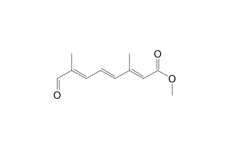 (2E,4E,6E)-3,7-dimethyl-8-oxoocta-2,4,6-trienoic acid methyl ester