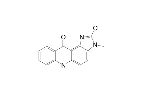 2-CHLORO-3-METHYL-IMIDAZO-[4,5-A]-ACRIDIN-11(6H)-ONE