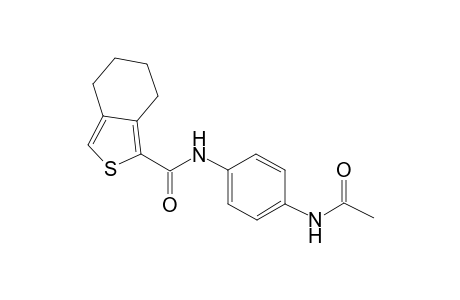 4,5,6,7-Tetrahydro-benzo[c]thiophene-1-carboxylic acid (4-acetylamino-phenyl)-amide