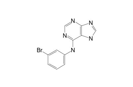 N-(3-Bromophenyl)-7H-purin-6-amine