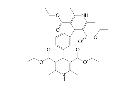 Tetraethyl 4,4'-(1,3-phenylene)bis(1,4-dihydro-2,6-dimethyl-3,5-pyridinedicarboxylate)