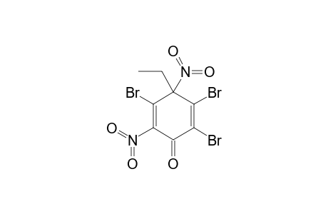 2,3,5-TRIBROMO-4-ETHYL-4,6-DINITROCYCLOHEXA-2,5-DIENONE