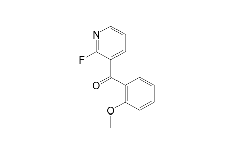2-fluoro-3-pyridyl o-methoxyphenyl ketone