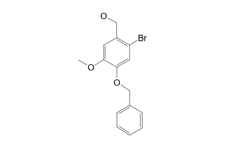 [4-(Benzyloxy)-2-bromo-5-methoxyphenyl]methanol