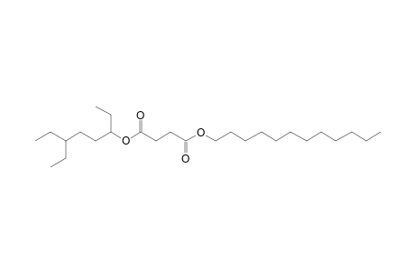 Succinic acid, dodecyl 6-ethyloct-3-yl ester