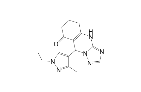 9-(1-ethyl-3-methyl-1H-pyrazol-4-yl)-5,6,7,9-tetrahydro[1,2,4]triazolo[5,1-b]quinazolin-8(4H)-one