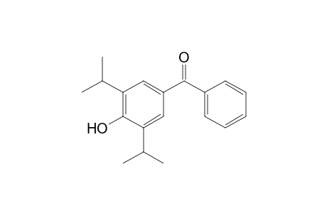 Benzophenone, 4-hydroxy-3,5-diisopropyl-