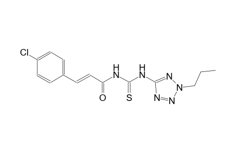 N-[(2E)-3-(4-chlorophenyl)-2-propenoyl]-N'-(2-propyl-2H-tetraazol-5-yl)thiourea