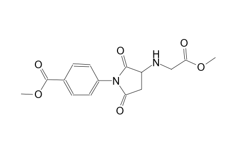 benzoic acid, 4-[3-[(2-methoxy-2-oxoethyl)amino]-2,5-dioxo-1-pyrrolidinyl]-, methyl ester