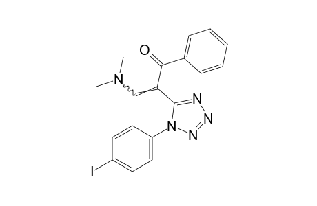 3-(dimethylamino)-2-[1-(p-bromophenyl)-1H-tetrazol-5-yl]acrylophenone