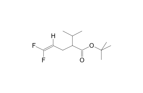 TERT-BUTYL 2-ISOPROPYL-5,5-DIFLUORO-4-PENTENOATE