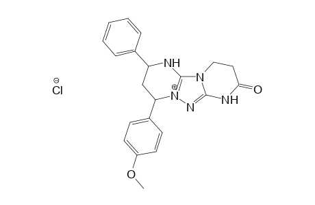 8-(4-Methoxyphenyl)-2-oxo-6-phenyl-1,2,3,4,5,6,7,8-octahydro-1,4a,5,9-tetraaza-8a-azoniafluorene Chloride