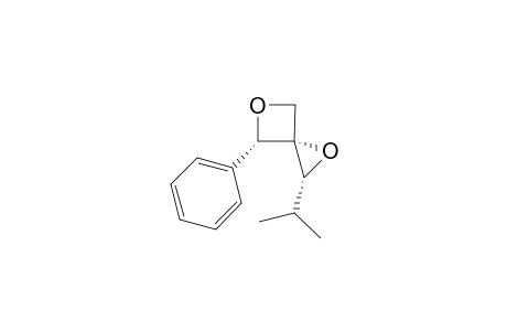 2-(1-Methylethyl)-4-phenyl-1,5-dioxaspiro[2.3]hexane