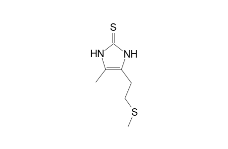 4-Methyl-5-[2-(methylsulfanyl)ethyl]-1,3-dihydro-2H-imidazole-2-thione