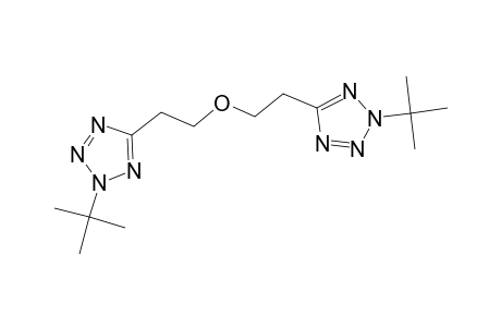 2-tert-butyl-5-{2-[2-(2-tert-butyl-2H-tetraazol-5-yl)ethoxy]ethyl}-2H-tetraazole