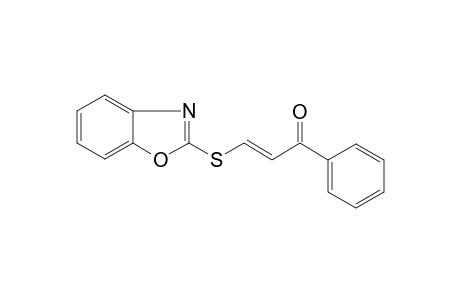(2E)-3-(1,3-Benzoxazol-2-ylsulfanyl)-1-phenyl-2-propen-1-one