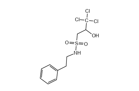 DL-2-hydroxy-N-phenethyl-3,3,3-trichloro-1-propanesulfonamide