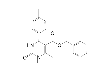 Benzyl 6-methyl-4-(4-methylphenyl)-2-oxo-1,2,3,4-tetrahydro-5-pyrimidinecarboxylate